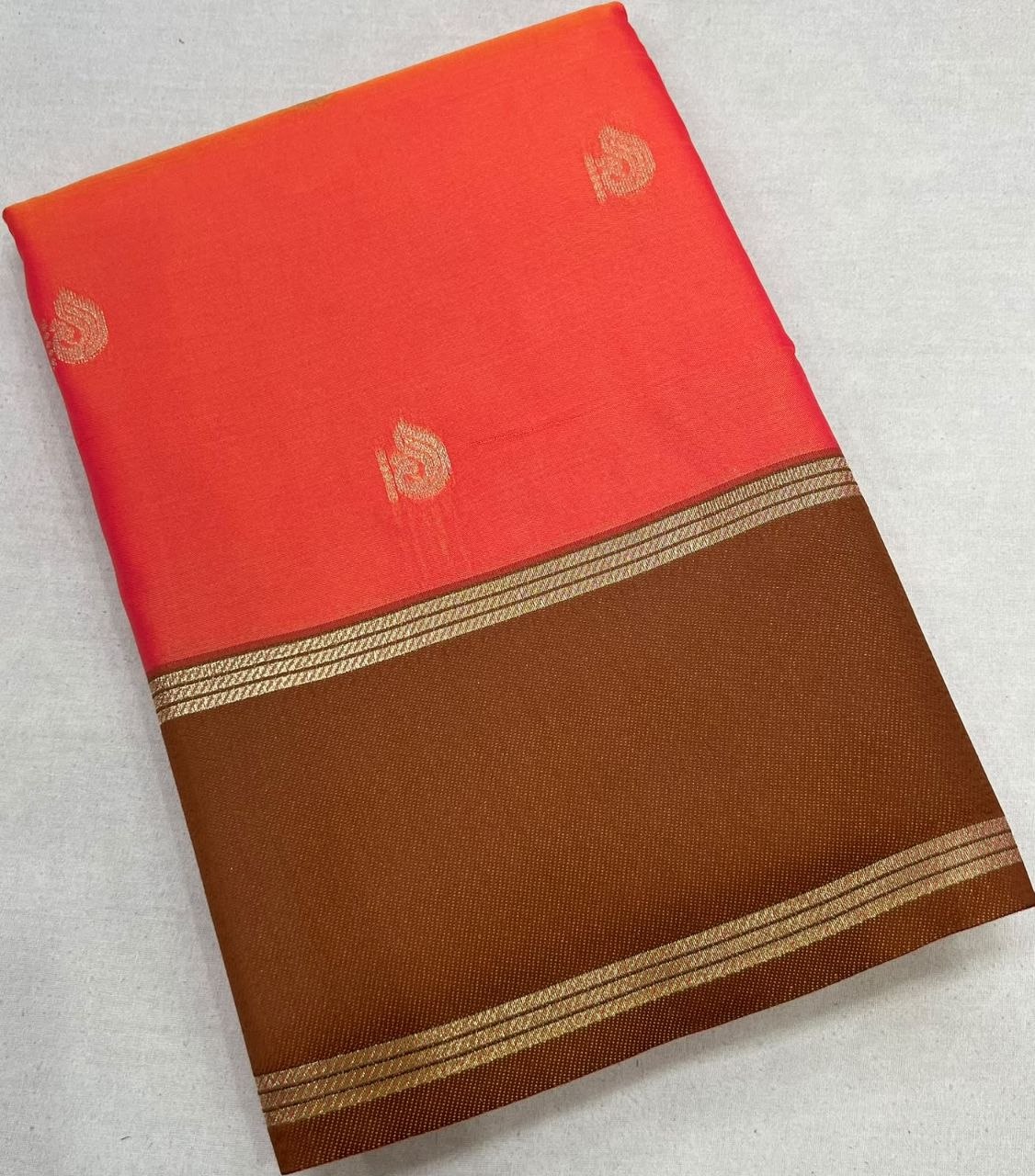 Soft Magenta Purple Gajji Soft Silk Saree